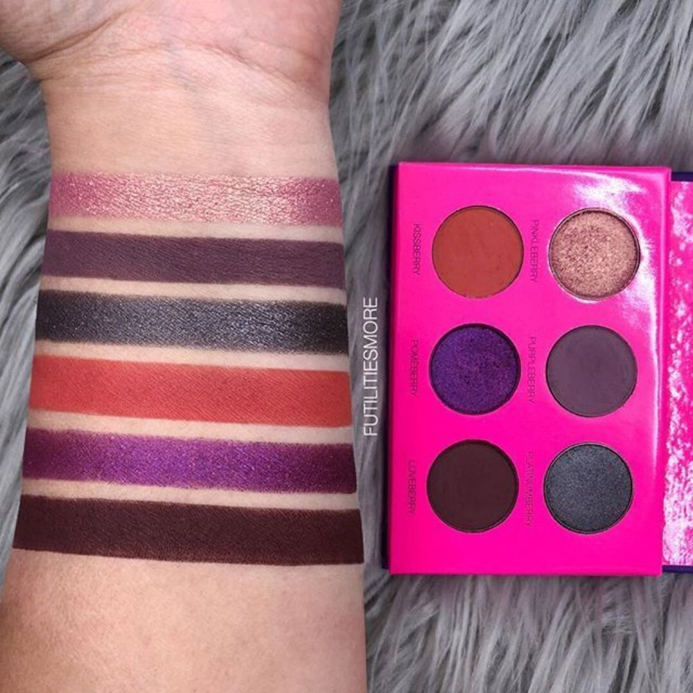 Coloured Raine Berry Cute palette